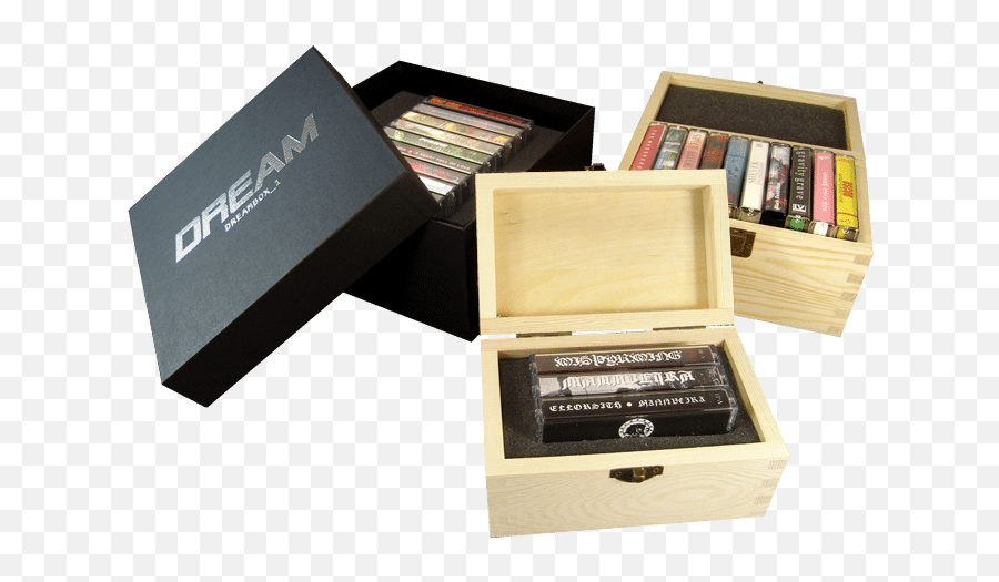 Cassette Tape Box Sets Duplication And Production Band - Box Set Cassette Png,Transparent Box