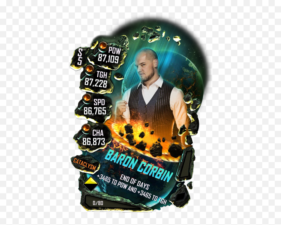 Baron Corbin - Wwe Supercard Season 2 Debut Wwe Jeff Hardy Wwe Supercard Png,Baron Corbin Png