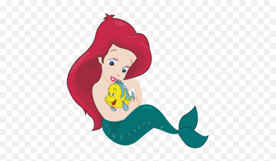 Disney Princes And Pets Clip Art - Flounder Little Mermaid The Walt Disney Company Png,Flounder Png