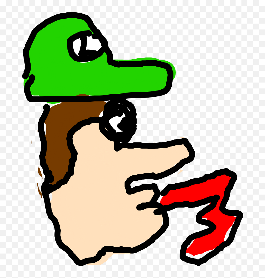 Speed Luigi Layer - Clip Art Png,Luigi Hat Png