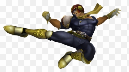 Captain Falcon Smash Bros - Transparent Png