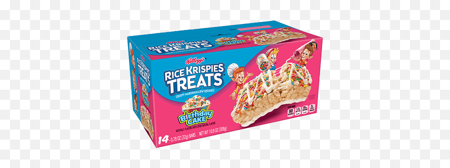 Kelloggu0027s Rice Krispies Treats Birthday Cake - Rice Krispie Treats Birthday Png,Birthday Cake Transparent