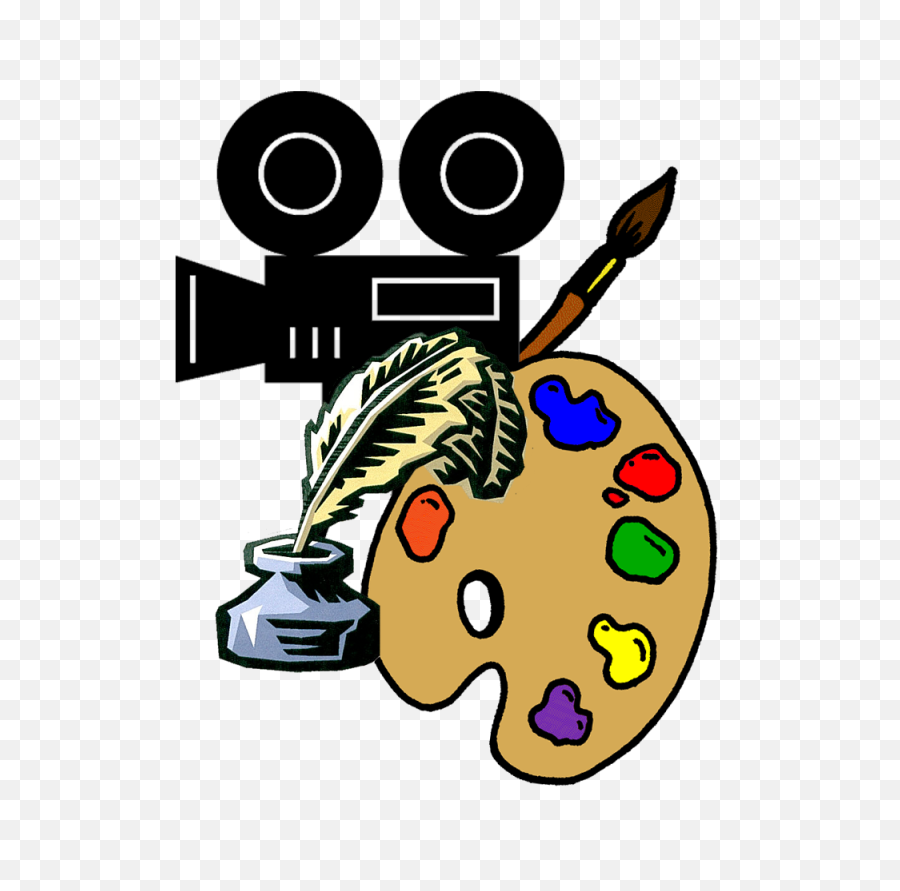 Artistic Clipart Art Culture - Arts And Culture Png Old Fashioned Movie Camera,Artistic Png