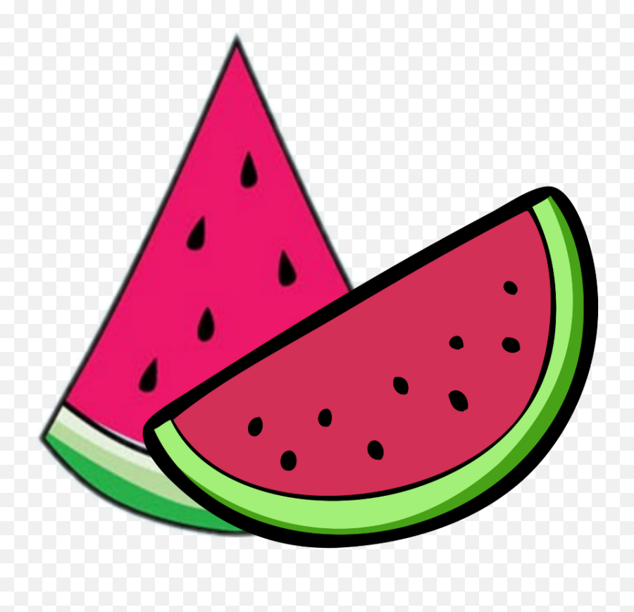 Watermelon Melon Slice Summer Clipart - Summer Clipart Png,Watermelon Slice Png
