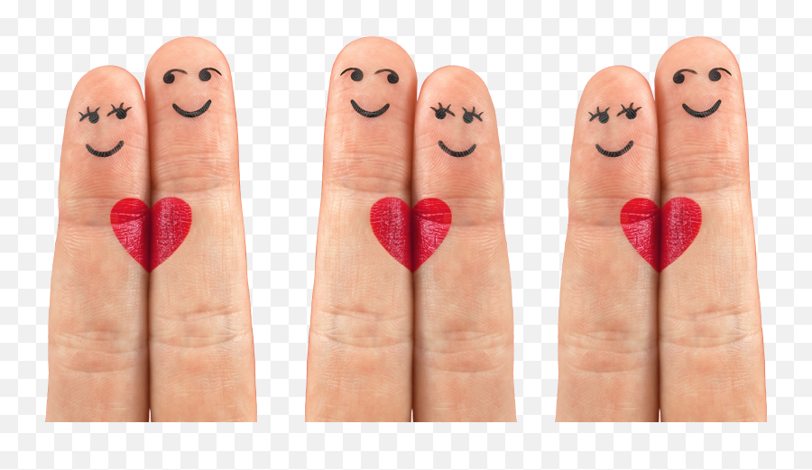 Love Heart - Fingers Love Png,Fingers Png