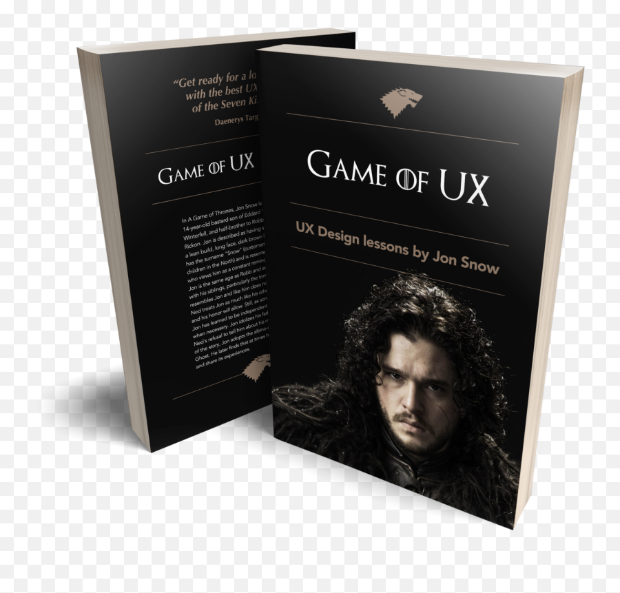 Jon Snow Png - Buy Jon Snowu0027s Book And Start Mastering Ux Book Cover,Jon Snow Transparent