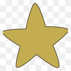 Gold Star Clip Art Free Clipart Panda - Rounded png