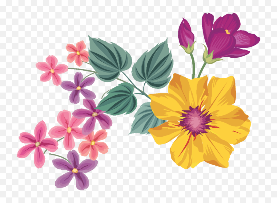Transparent Flower Png Border - Wallpapers Frame Border Flowers Png Free Download,Transparent Floral Border