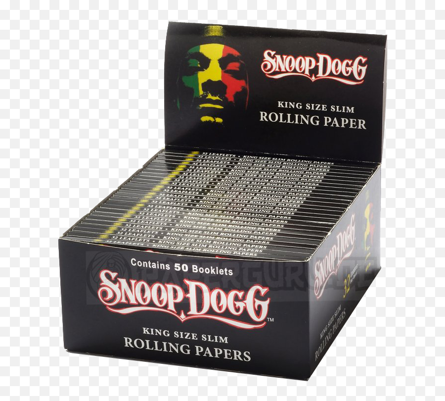 Snoop Dogg King Size Slim Rolling Papers - Snoop Dogg Ciga Png,Snoop Dog Png