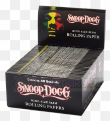 Snoop Dogg King Size Slim Rolling Papers - Ciga png