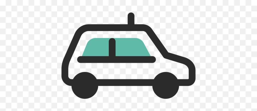 Taxi Colored Stroke Icon - Transparent Png U0026 Svg Vector File Car Icon Color Png,Taxi Png