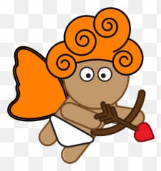 Cupid Amor Arrow - Free Vector Graphic On Pixabay Cupid Black And White Png,Orange Arrow Png