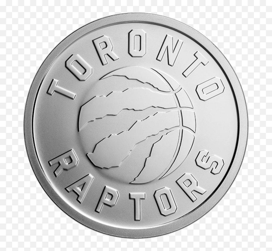 2020 Canadian 25 - Cent Toronto Raptors 25th Season Coin Raptors 25 Cent Coin Png,Raptors Png