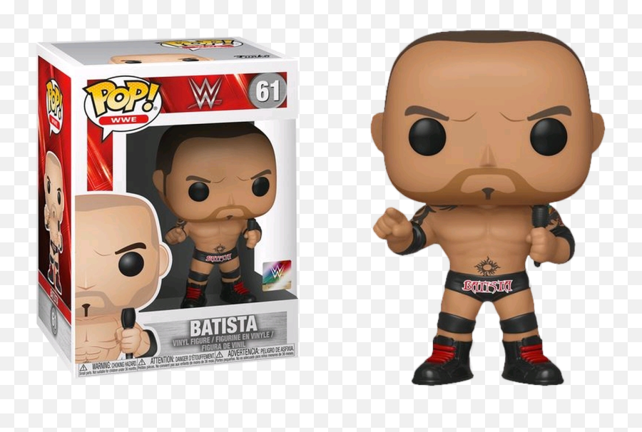 Wwe - Batista Pop Vinyl Figure Batista Funko Pop Png,Charlotte Flair Png