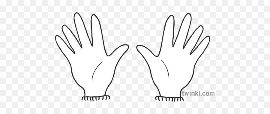 Ks1 Two Hands Up Black And White Illustration - Twinkl Two Hands Up Drawing Png,Hands Up Png