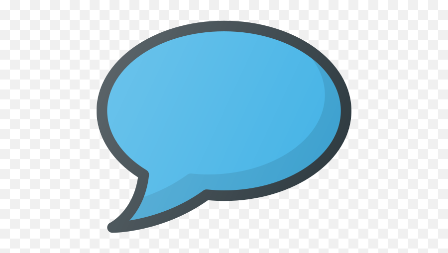 Message Chat Bubble Free Icon Of Set Color Outline - Clip Art Png,Message Bubble Png