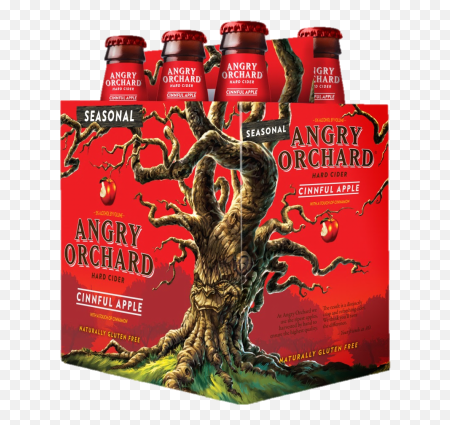 Orchard Releases New Cinnamon Cider - Angry Orchard Cinnful Apple Png,Angry Orchard Logo