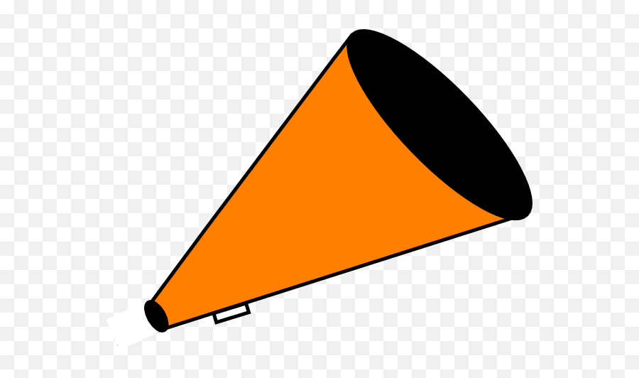 Vector Megaphone Pom Transparent U0026 Png Clipart Free Download - Orange Cheer Megaphone Clipart,Pom Pom Png