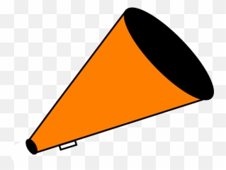 Vector Megaphone Pom Transparent U0026 Png Clipart Free Download - Orange Cheer Megaphone Clipart,Pom Pom Png