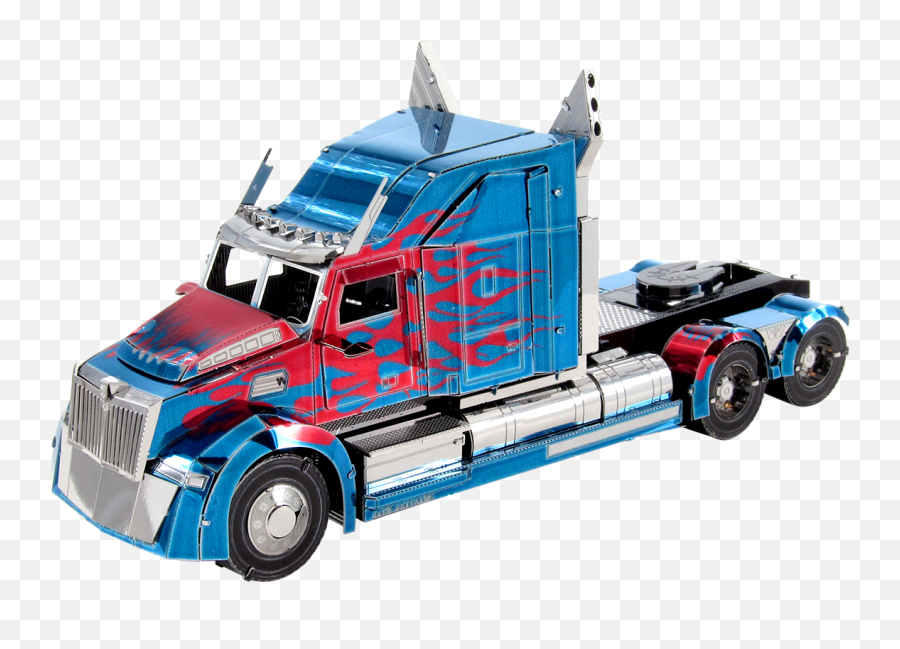 Metal Earth Transformers Optimus Prime - Transformers Optimus Prime Truck Png,Optimus Prime Png