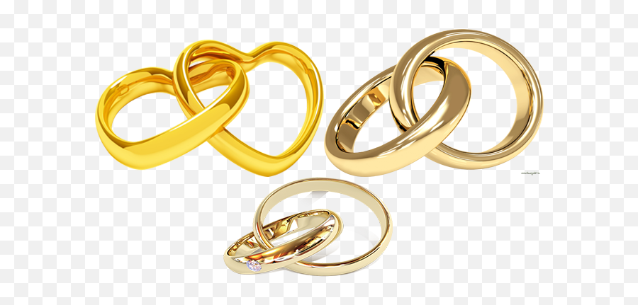 Download Golden Wedding Ring Free Png - Wedding Gold Ring Download,Wedding Ring Png