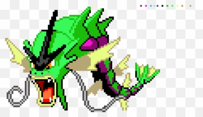 Gyarados Pixel Art Maker - Gyarados Png,Gyarados Png
