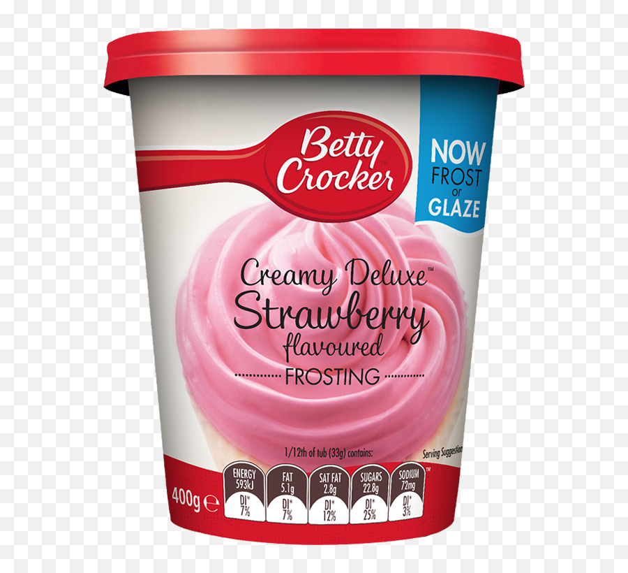 Strawberry Frosting - Betty Crocker Strawberry Frosting Png,Betty Crocker Logo