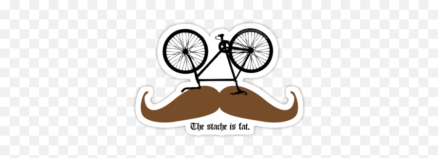 Hipster Bike Mustache - Movember Cycling Png,Moustaches Logo
