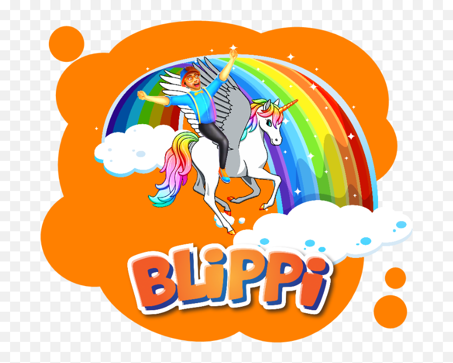 Deedee Figueroa - Rainbow With Clouds Transparent Png,Blippi Png