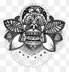 Tatuajes - Calavera Png Download Original Size PNG Image Dot