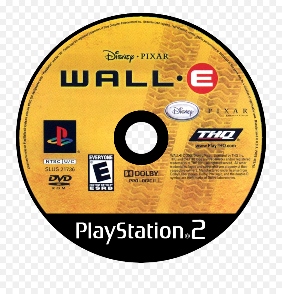 Ratchet And Clank Size Matters Ps2 Disc - Wall E Ps2 Disc Png,E For Everyone Png