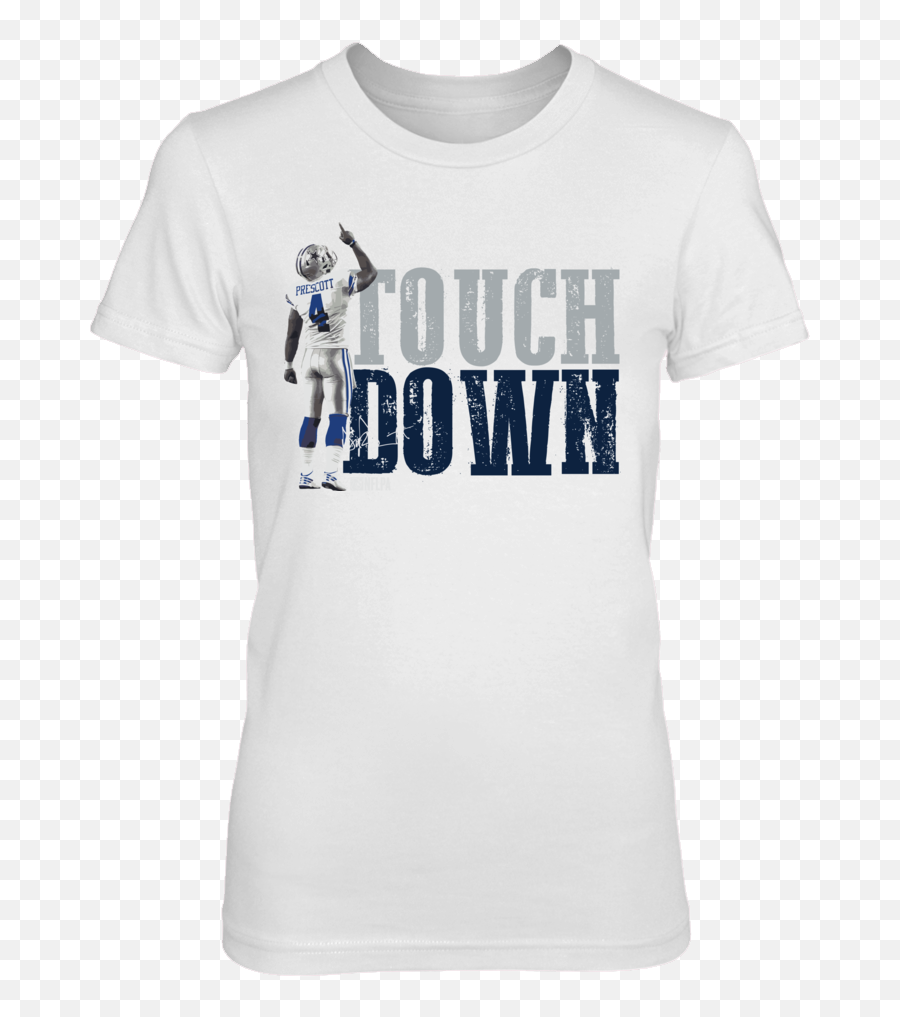 Touch Down - Dak Prescott Tshirt Dallas Cowboys Official For Adult Png,Dak Prescott Png