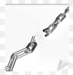 Broken Chain Wall Mural U2022 Pixers - We Live To Change Solid Png,Broken Chain Png