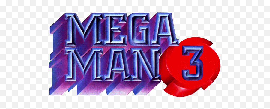 Download Mega Man 3 Logo Png Image With - Mega Man Iii Logo,Megaman Logo