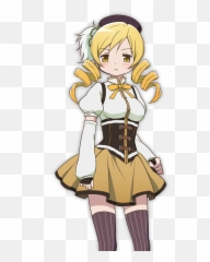 Puella Magi Madoka Magica Tomoe Mami - Mami Tomoe Magical Girl Png,Madoka Magica Transparent