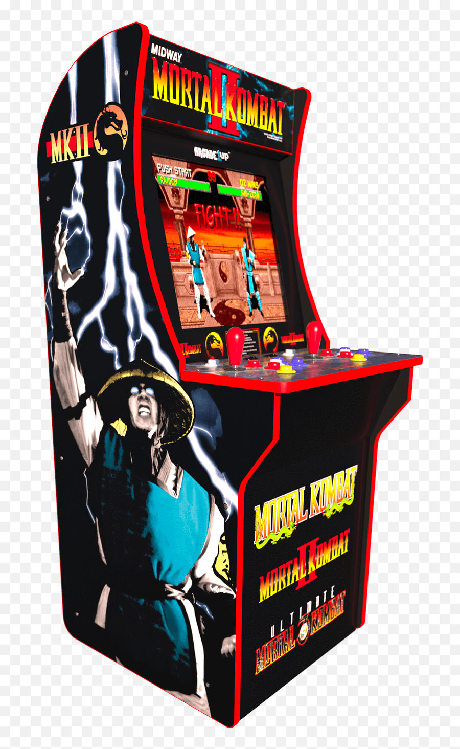 Mortal Kombat Arcade Cabinet - Mortal Kombat Arcade Machine Png,Mortal Combat Logo