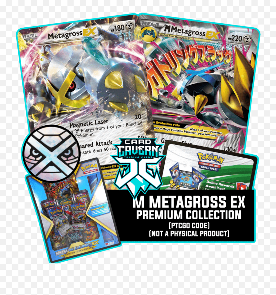 M Metagross Ex - Ultra Premium Collection Pokemon Png,Metagross Png