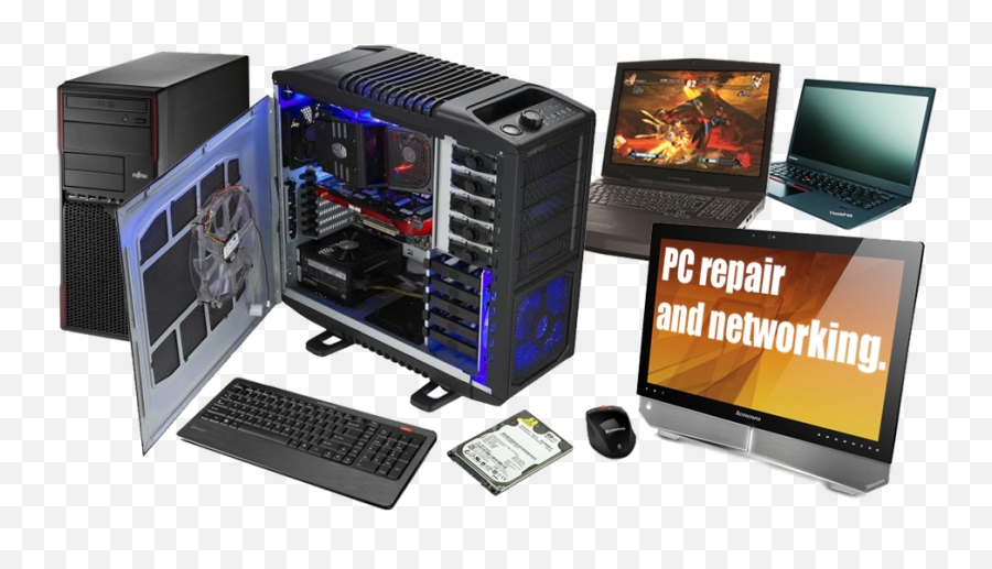 Services 3 - Computer Repair Images Free Download Png,Pc Repair Logo