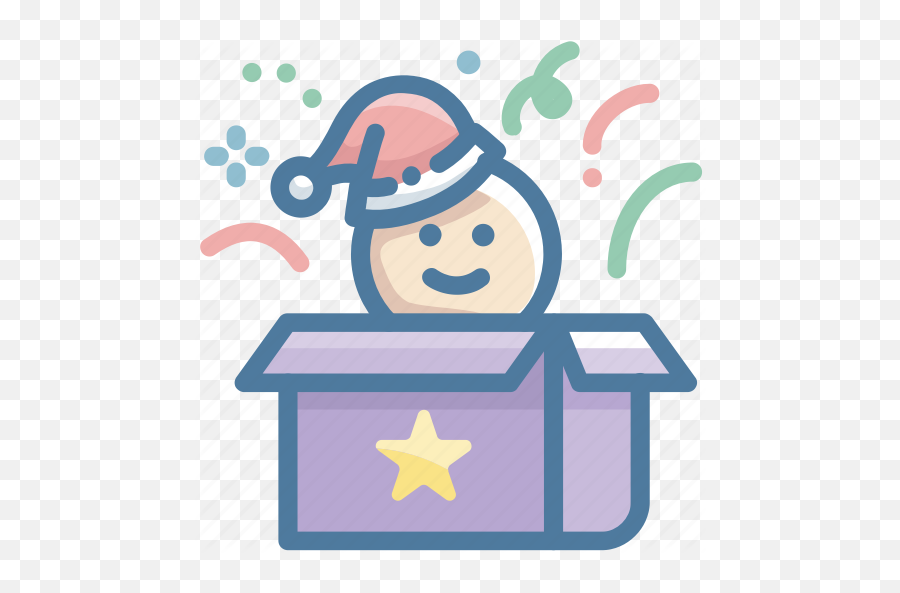 Christmas Hat Gift Box Santa Claus Thanksgiving Icon - Download On Iconfinder Happy Png,Santa Claus Hat Transparent