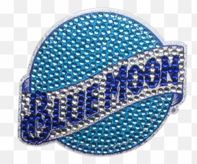 Blue Moon - Available at the Coors Gift Store School Of Bling Rhinestone Print png