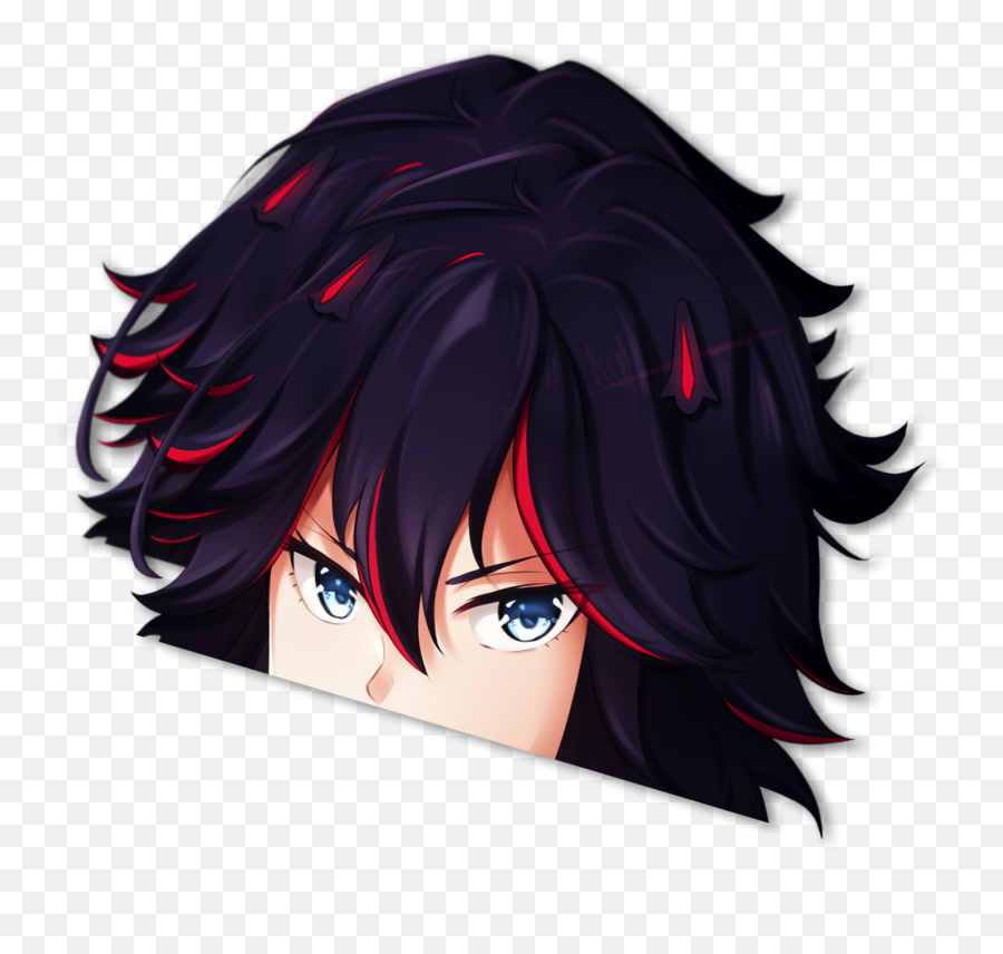 Ryuko Peeker - Hair Design Png,Kill La Kill Png