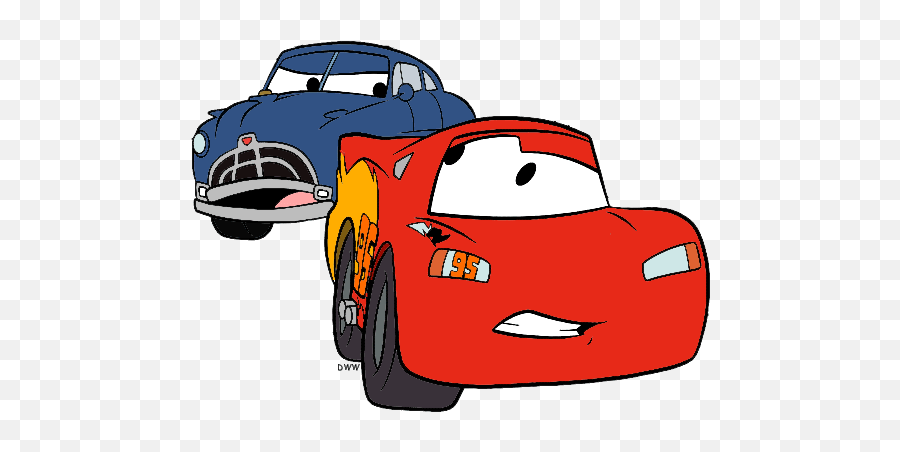 Free Cars Disney Png Download Clip Art - Two Cars Clip Art,Cars Movie Png