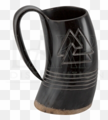 Valknut Horn Tankard - Jug Png,Valknut Png