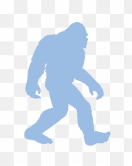 Light Blue - Bigfoot Decal Png,Bigfoot Png