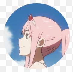 Matching Icons Couple Picture Aesthetic - Darling In The Franxx Profile png