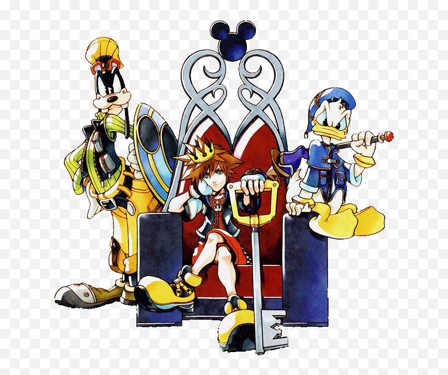 Kingdom Hearts Png 1 Image - Donald And Goofy Kingdom Hearts,Kingdom Hearts Png