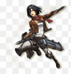 Final Battle - Render Mikasa Ackerman Png
