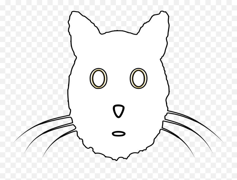 Filecat Icon Kedicik - 1svg Wikimedia Commons Line Art Png,Cat Icon Png