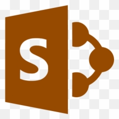 Brown Share Point Icon - Sharepoint Online Logo Png,Icon For Share