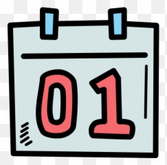 Date Event Month Calendar Day January New Year Icon - Event Icon White Background png